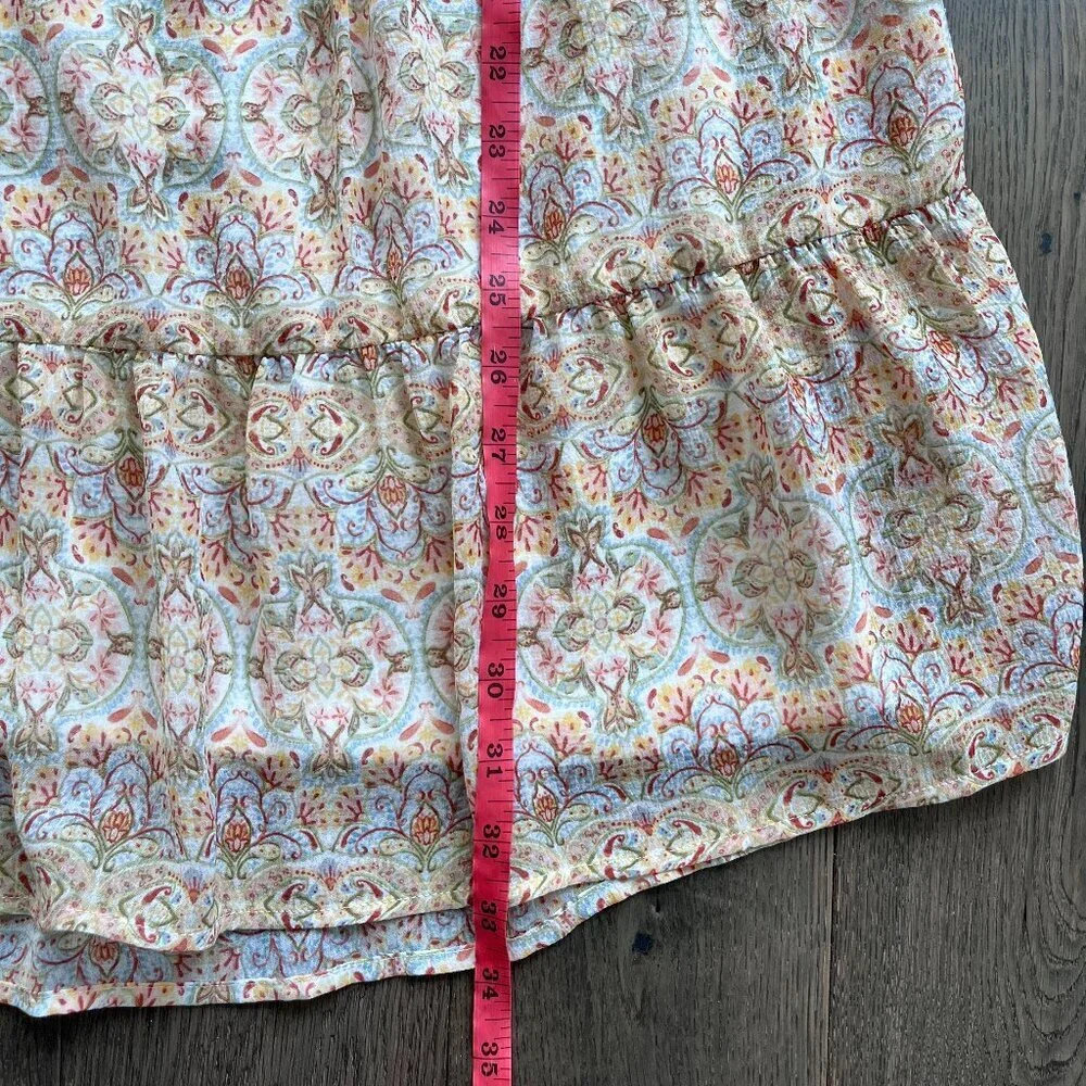 Show Me Your Mumu Birdie Floral Long Sleeve Mini Dress Size S - Picture 6 of 6